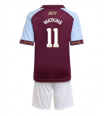 Aston Villa Ollie Watkins #11 Hjemmebanetrøje Børn 2025-26 Kortærmet (+ Korte bukser)